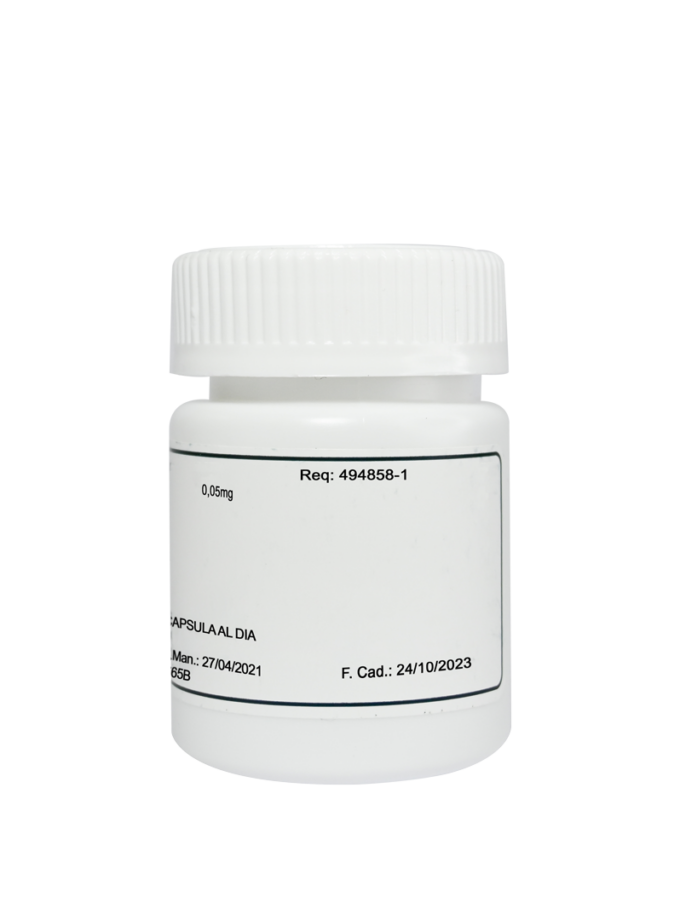 Dutasteride 0.5 mg c/30 cap