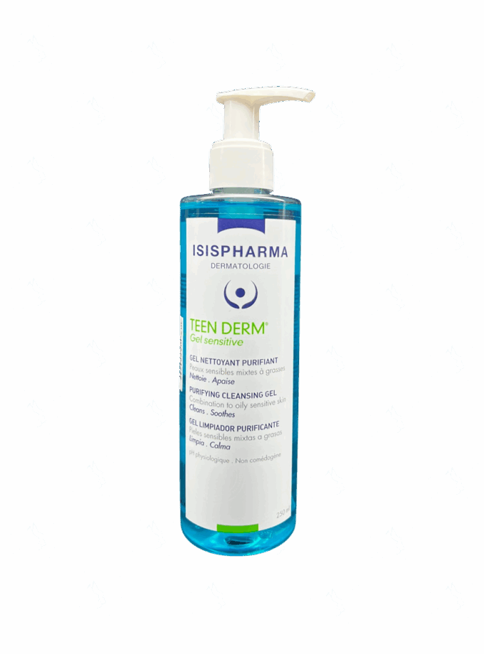 Teen Derm Sensitive Gel Limpiador 250ml